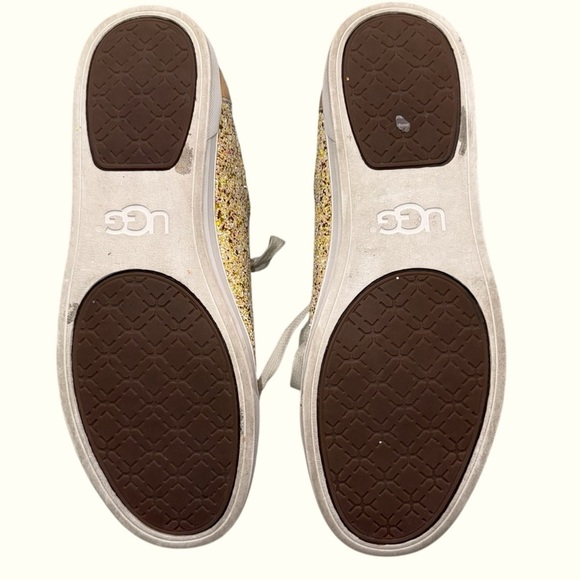 UGG KARINE CHUNKY GLITTER GOLD MULTI SHOES Women’s 10 - Picture 8 of 15